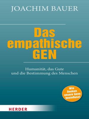 cover image of Das empathische Gen
